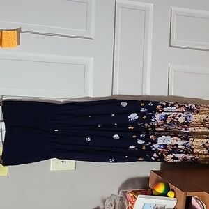 Blue/floral xs jumpsuit from Maurices
